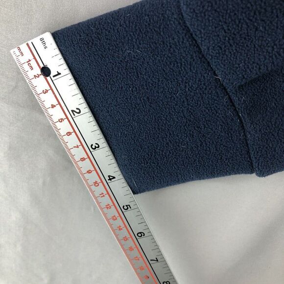 Tommy Hilfiger Sport Navy Blue Long Sleeve Fill Zip Jacket Size L Mens - Picture 6 of 12